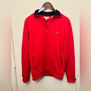 Lacoste Men’s Zip Up Sweater Medium